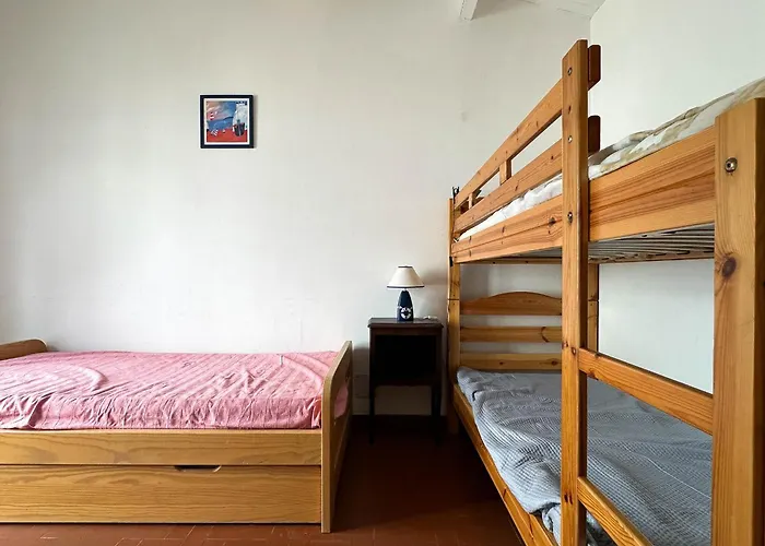 3 Pieces A 100m De La Avec Patio Et Parking - Fr-1-705-37 بيت للعطل *